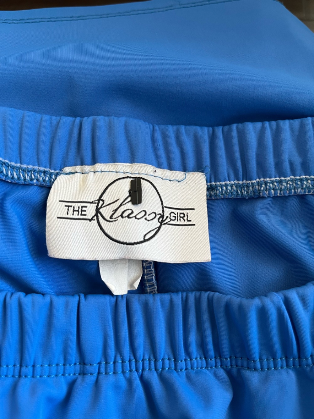 The Klassy Girl Athletic Royal Blue Skirt; Size Medium - Picture 9 of 16
